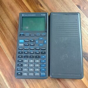 Texas Instruments TI-82 Graphing Calculator‎ With Cover Tested and Working
